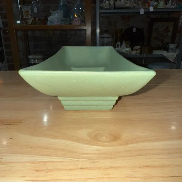 McCoy Green Planter Pottery USA - Picture 4 of 10